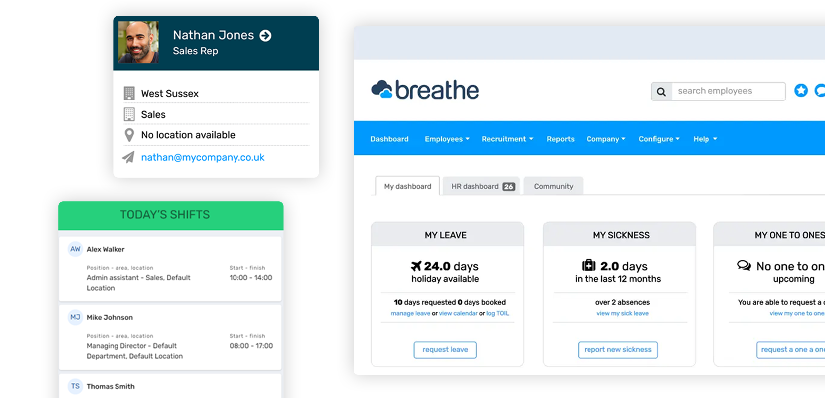Breathe Partners HR software pricing for your clients